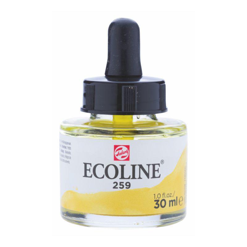 Outlet Фарба акварельна рідка Ecoline, Жовта пісочна, 30 мл, 259 Royal Talens/1008668