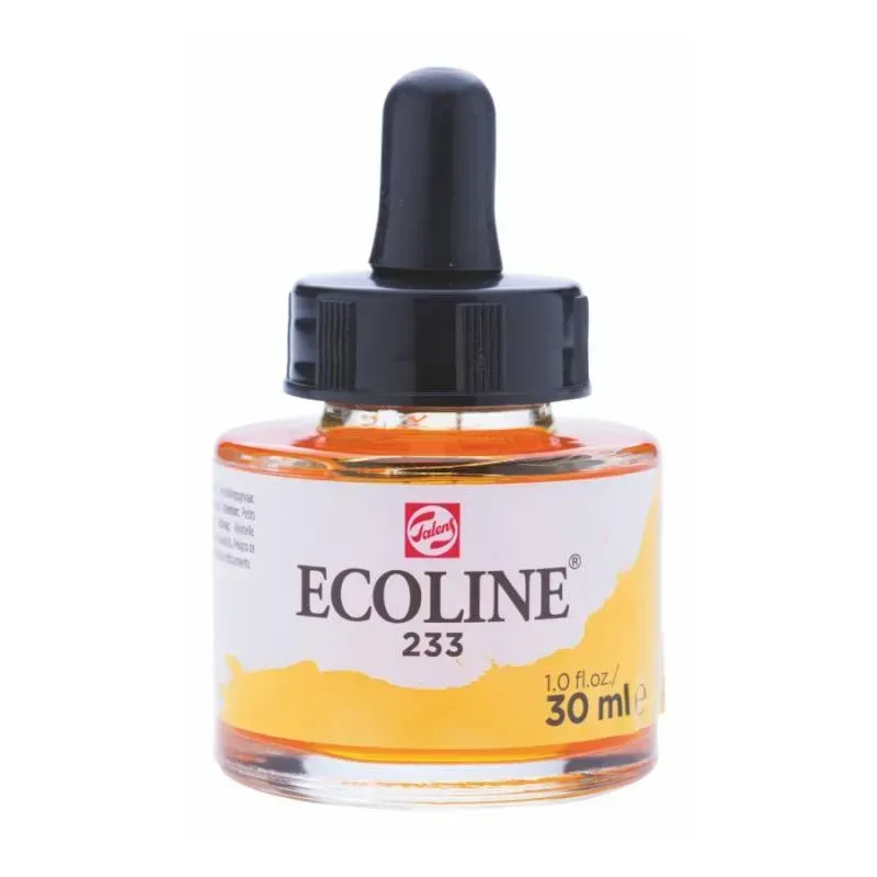 Outlet60 Фарба акварельна рідка Ecoline, (233), Блідо-зелений, 30 мл, Royal Talens/1011877