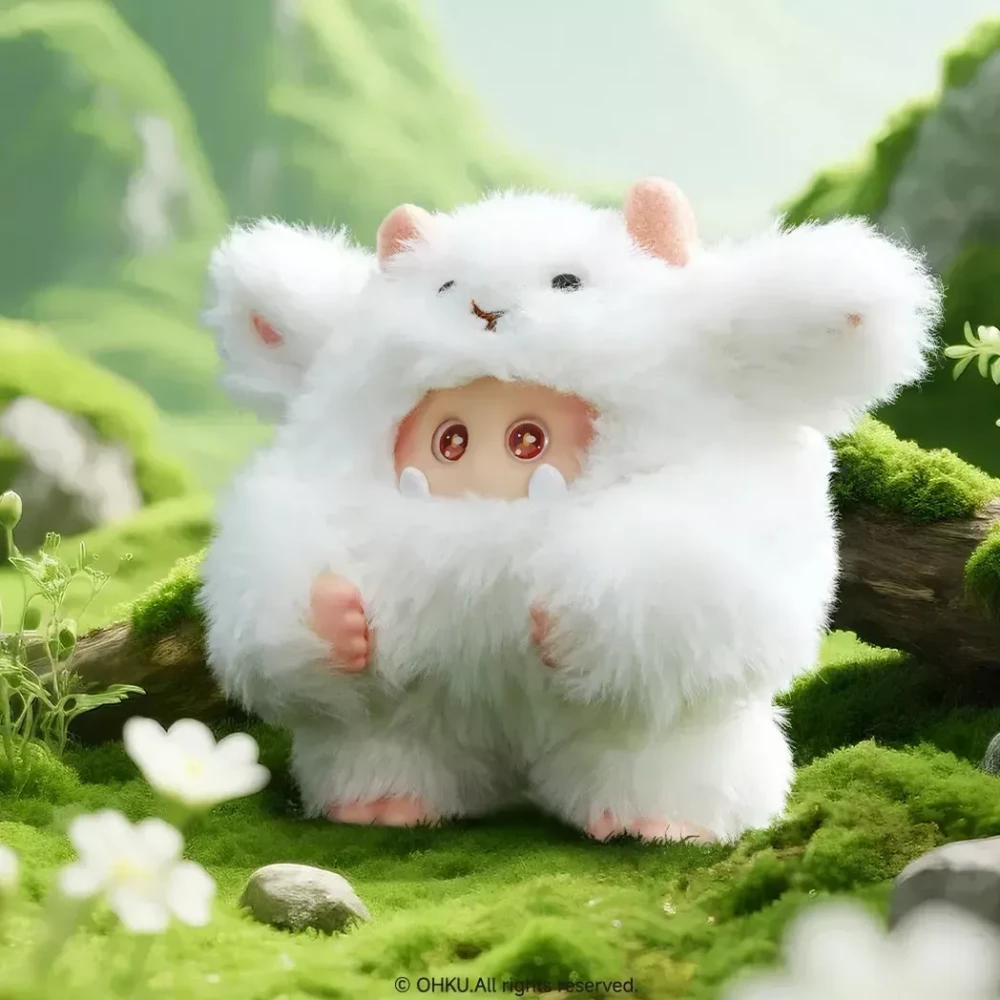 Колекційна м`яка іграшка з кільцем GIGGLE MONSTER "Лісові пухнастики" (blind box) V2, GM9981134 3