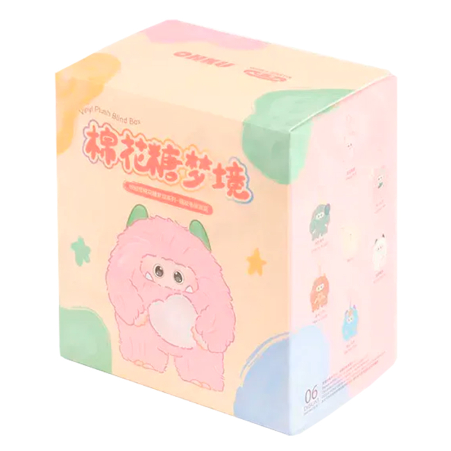 Колекційна м`яка іграшка з кільцем GIGGLE MONSTER "Солодкі мрії" (blind box) V1, GM9981021