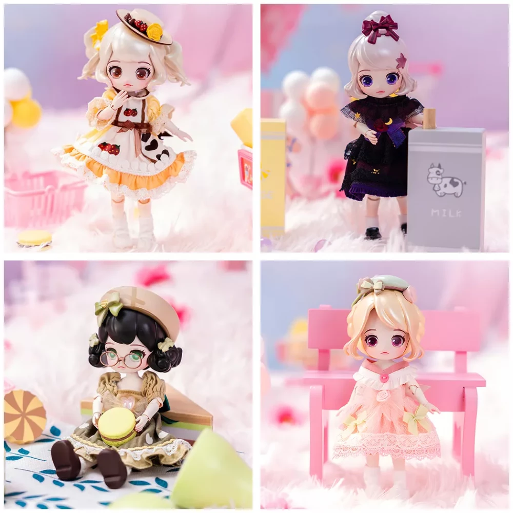 Колекційна фігурка з артикуляцією (14 точок) KOKOYA "Song of Flowers and Dreams" (mystery box), QWP051 6