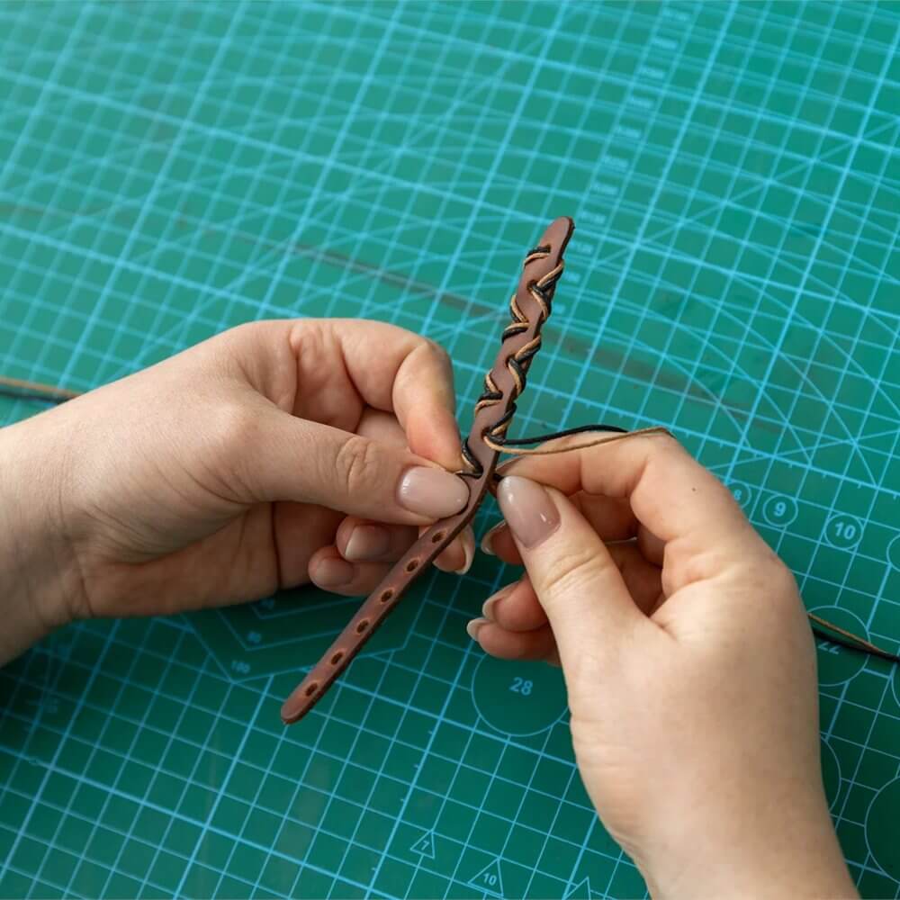 Набір для виготовлення шкіряних виробів "Набір браслетів" 3