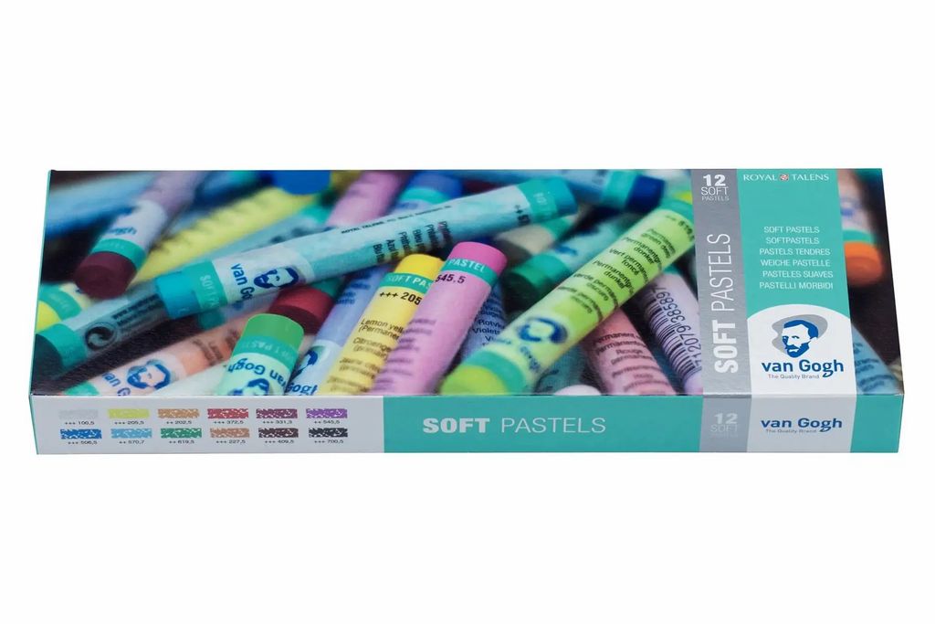Набір сухої м’якої пастелі 12 кол., Van Gogh, Royal Talens