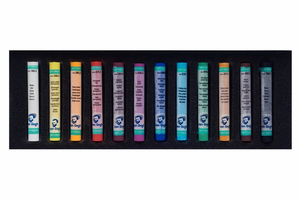 Набір сухої м’якої пастелі 12 кол., Van Gogh, Royal Talens 1