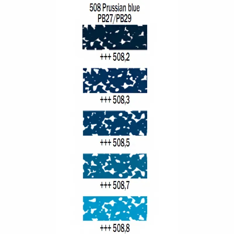 Набір сухої м’якої пастелі 5 кол., Rembrandt, Теплі сині, Royal Talens 6