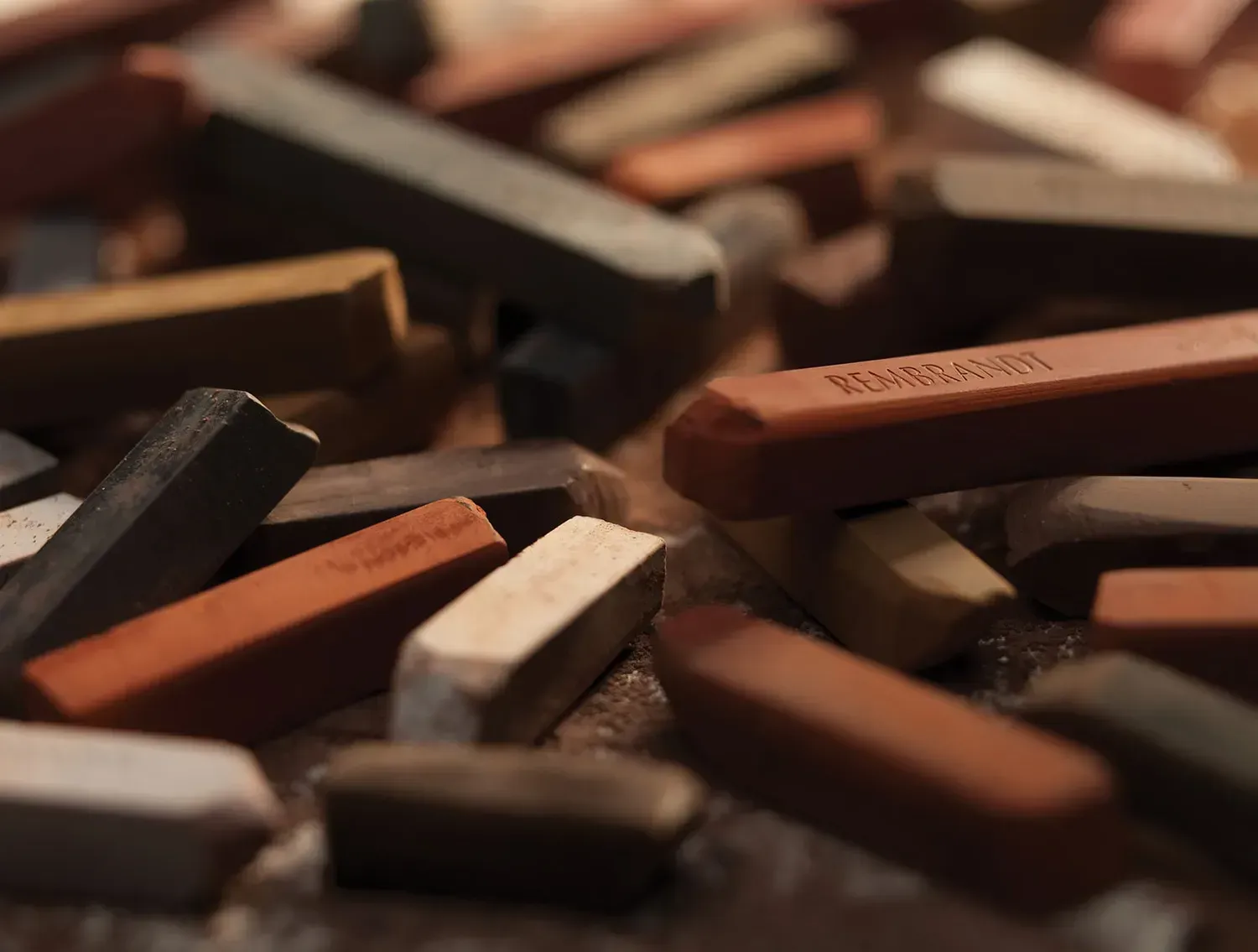 Набор сухой пастели Rembrandt, Carre Pastel, 12 цв., Royal Talens 1