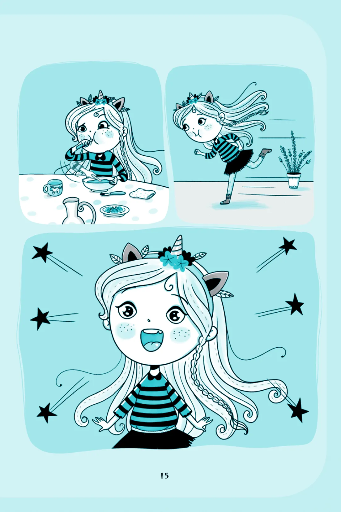 Книга "Пунсет А. Единорожье. Вечеринка вверх дном" (у) (3215) 17