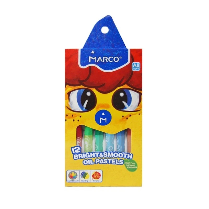 Пастель олійна Marco 12 кол., Colorite 1100OP-12CB