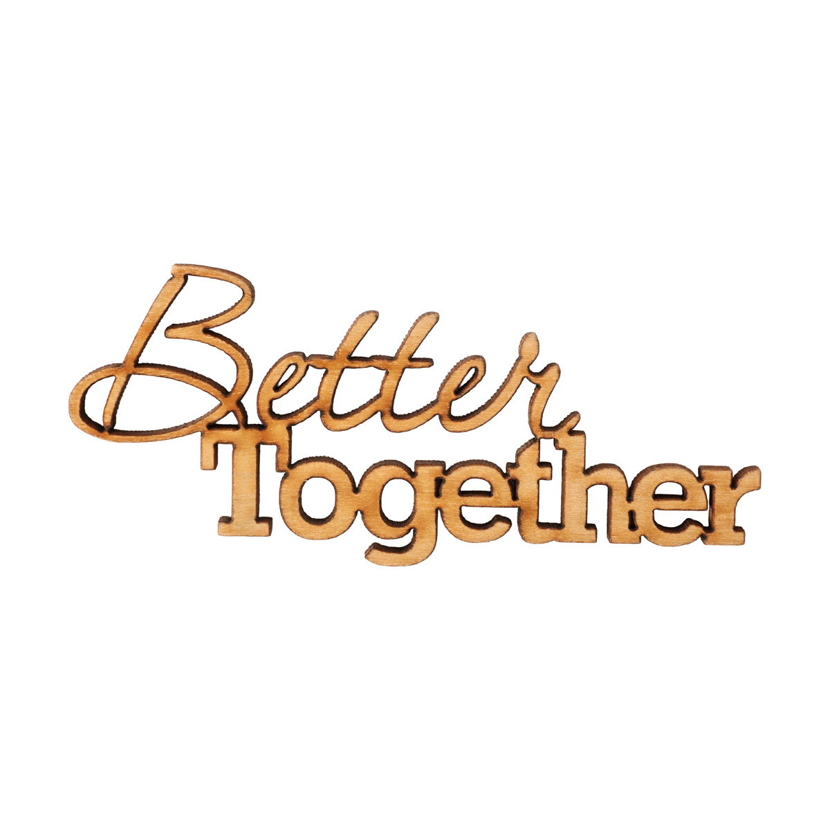Заготівка дерев’яна Better Together, 9*3,5 см, МС127