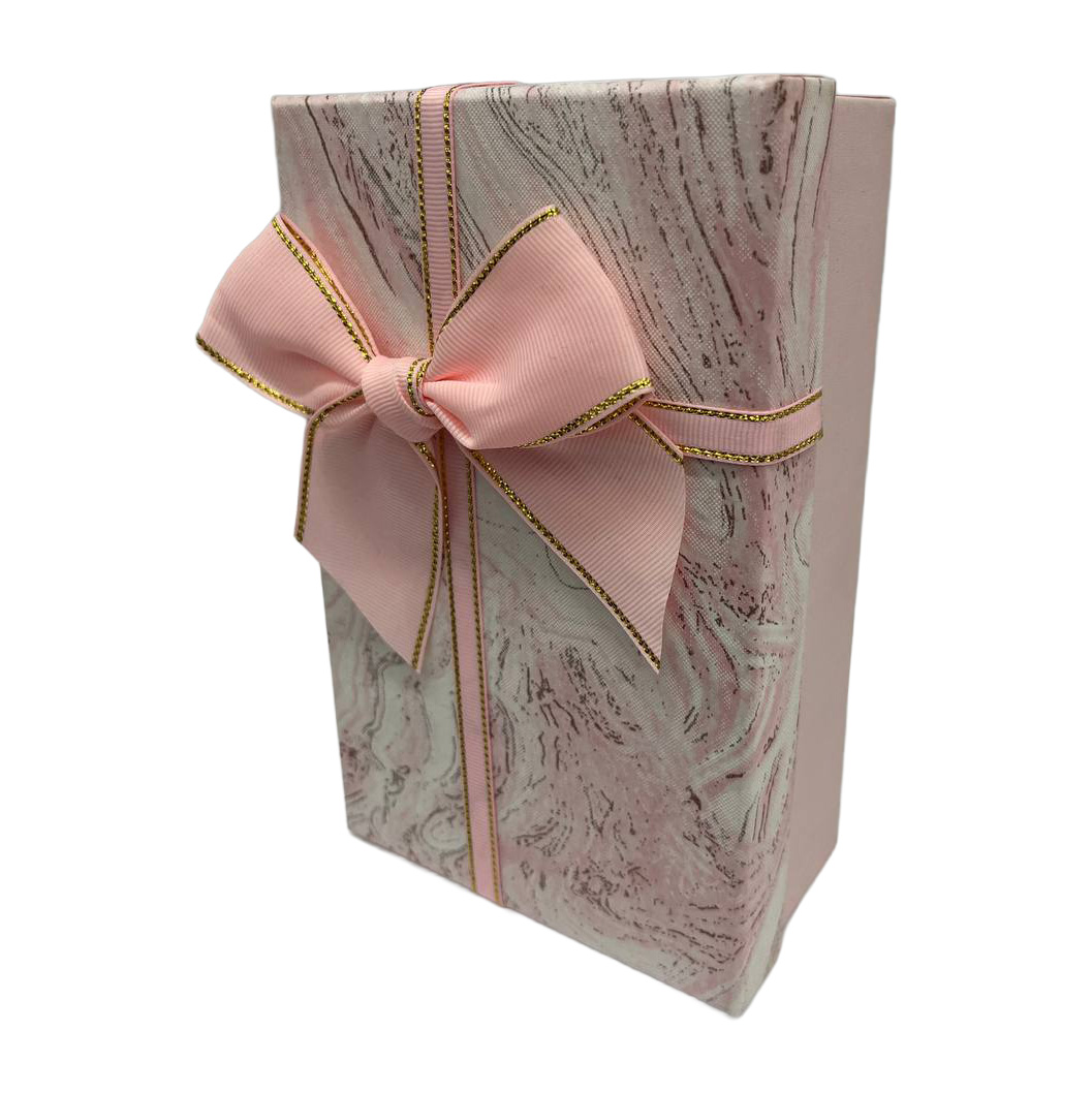 Подарункова коробка прямокутна, рожева "Абстракція", 19*12*6,5 см, 140373871 4