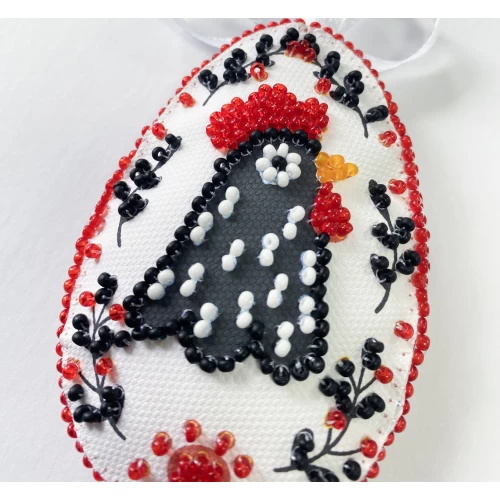 Набір для вишивання бісером інтер’єрної прикраси на натуральному художньому холсті "Домашнє щастя", ABT-059 5