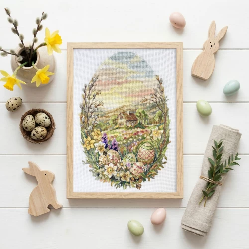 Набір для вишивання хрестиком "Великоднє диво", AH-322 1