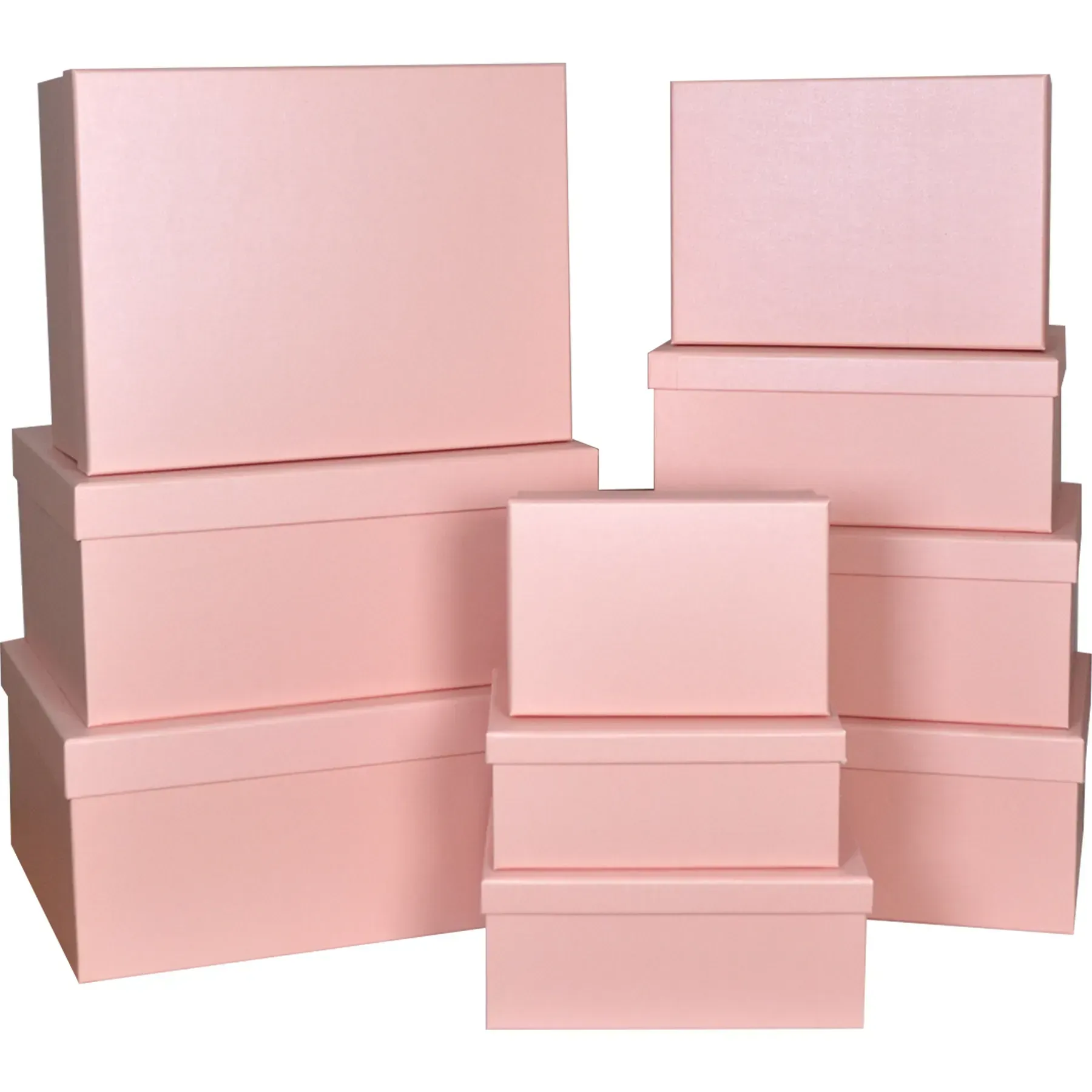 Подарочная коробка прямоугольная, розовая, 31*23*13,5 см, 1110285937