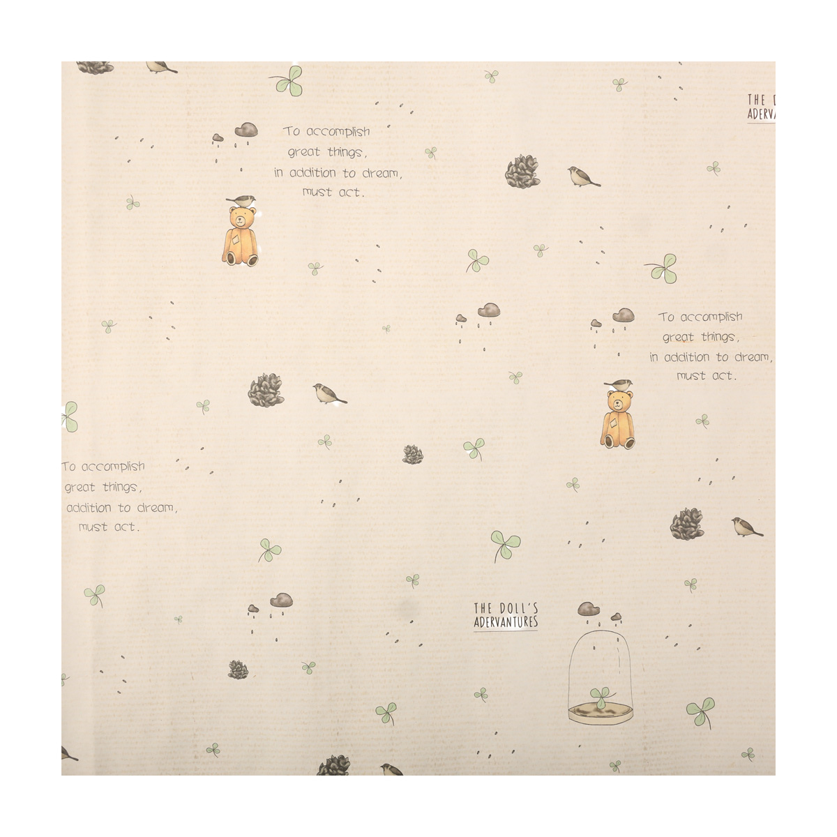 Папір пакувальний 51*74 см, 5-34093