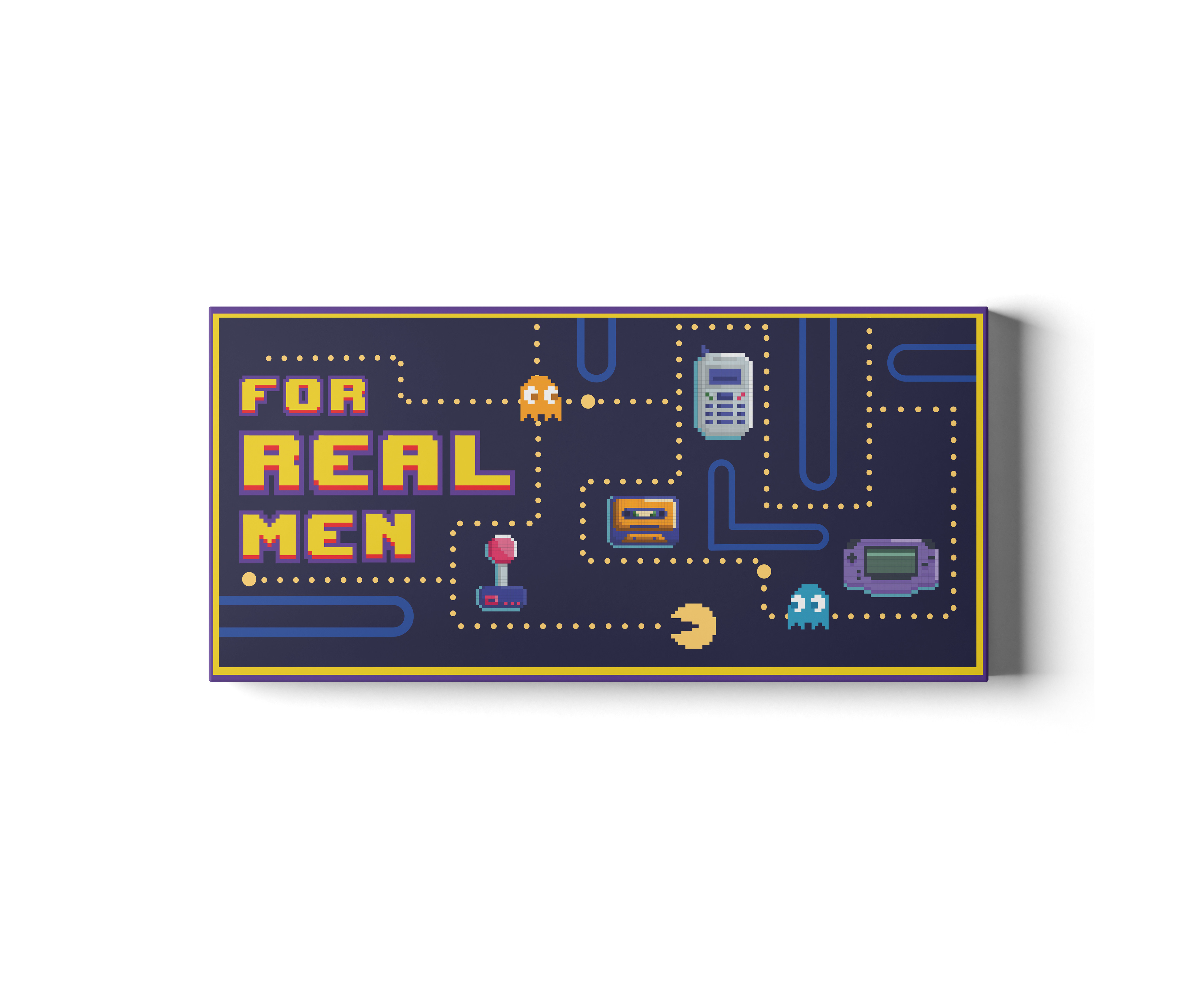 Шоколадний набір Small "For real men" PAC-MAN, PDS4944