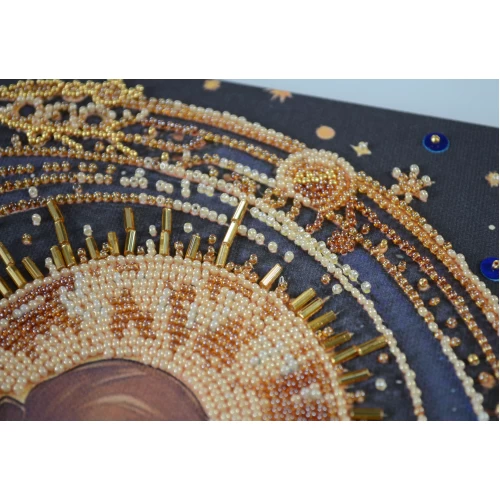 Набор для вышивки бисером на натуральном художественном холсте "Страж небес", AB-939 3