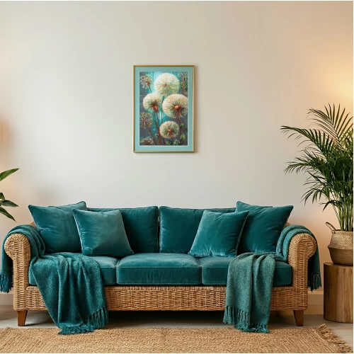 Набір для вишивання бісером на натуральному художньому холсті "Повітряні мрії", AB-969 1