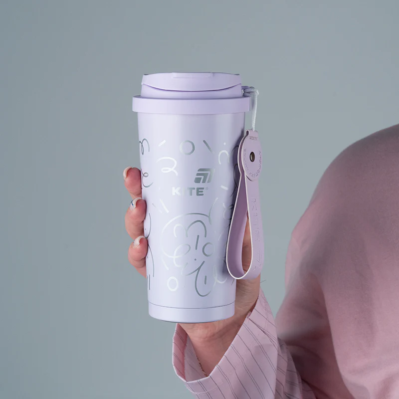 Термокружка 550 мл, фиолетовая, K25-1226-2 5