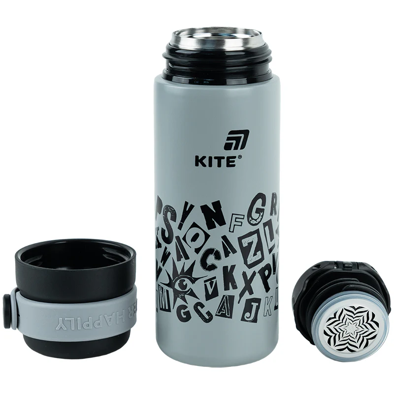 Термос, 500 мл, серый, K25-1222-2 2