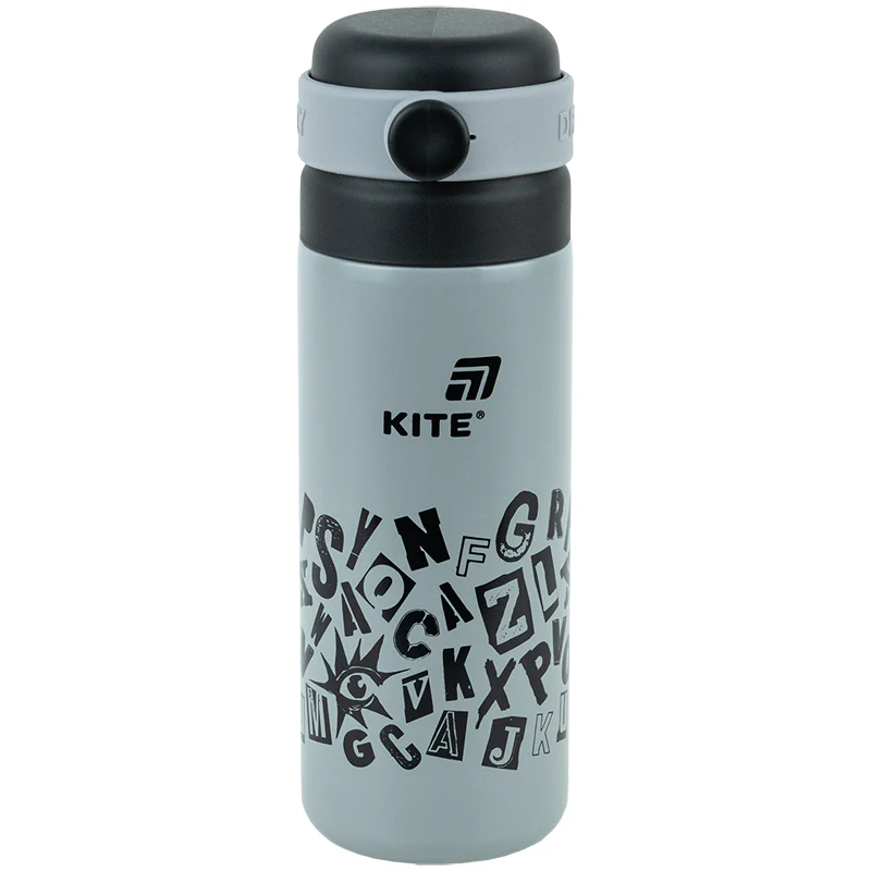 Термос, 500 мл, серый, K25-1222-2