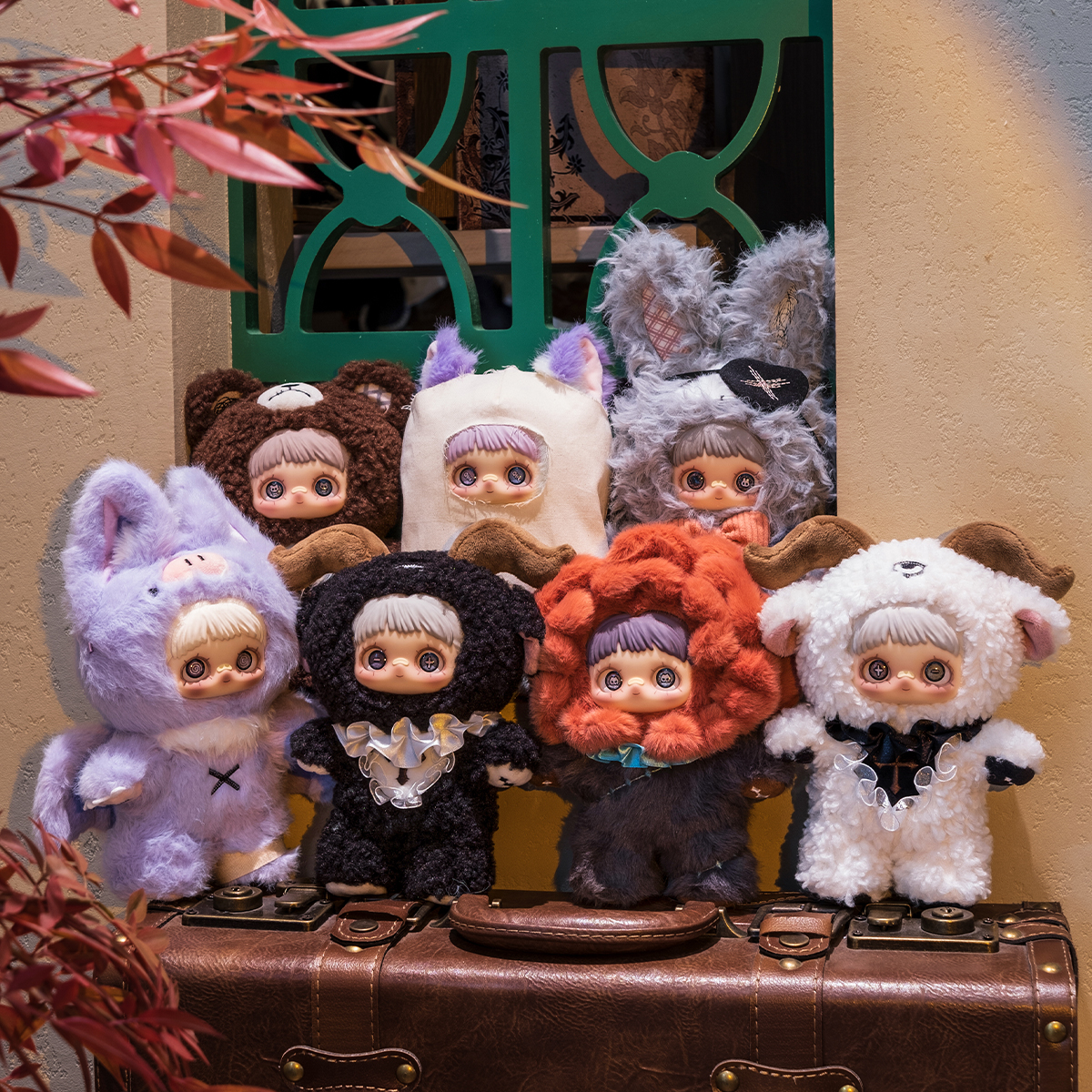 Коллекционная мягкая игрушка с кольцом POP TOP Hi TOY серии "MayMei" - ТЕМНЫЙ ЛЕС (в дисп., в асс.), HC013 1