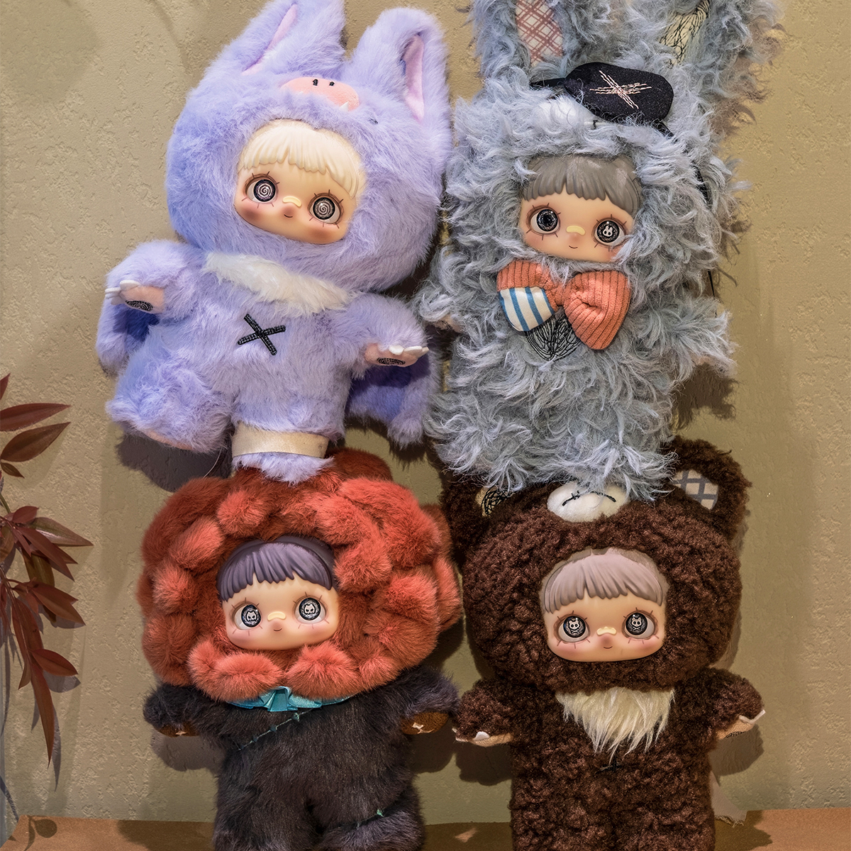 Коллекционная мягкая игрушка с кольцом POP TOP Hi TOY серии "MayMei" - ТЕМНЫЙ ЛЕС (в дисп., в асс.), HC013 9