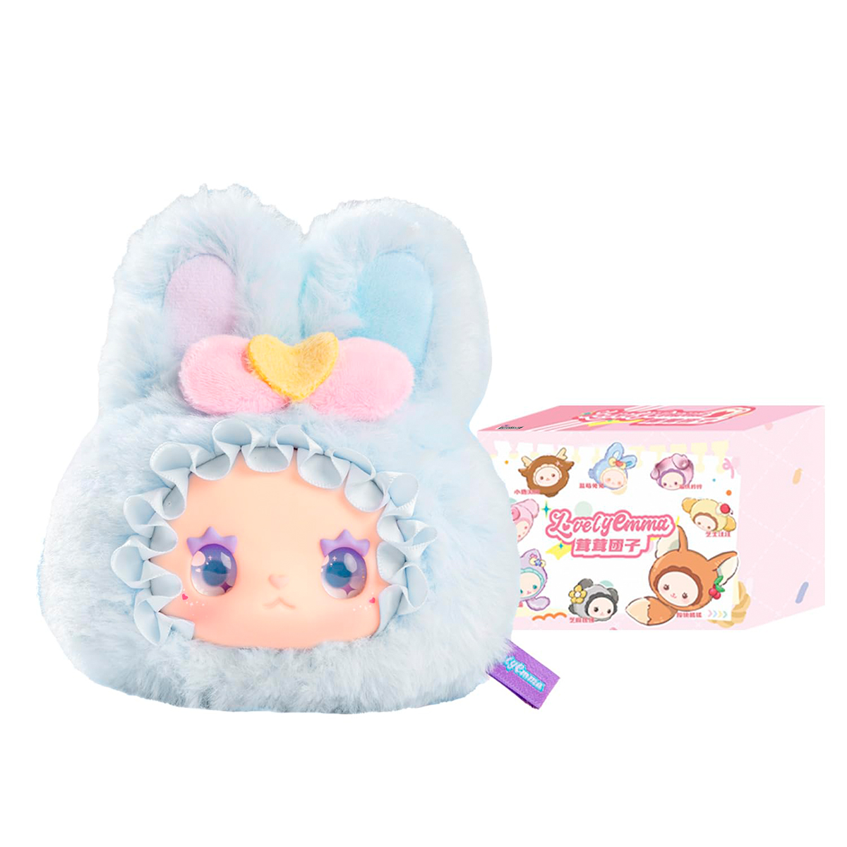 Коллекционная мягкая игрушка на подвесе POP TOP Lucky Emma серии "Lovely Emma" - ПУХНАСТИКИ (в дисп., в асс.), MJ-000086