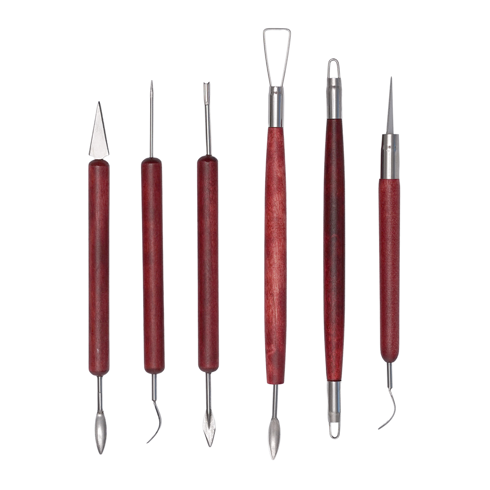 Набор инструментов для лепки, 6 шт, двусторонние, KIDS Line, ZB.6983 1