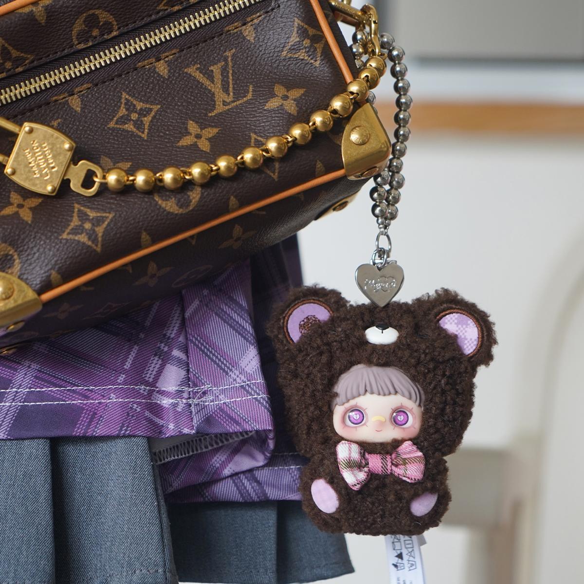 Пушистая фигурка на подвесе POP TOP Hi TOY серии "MayMei" - ЛЮБЛЮ ТЕБЯ (в дисп., в асс.), HC031 2