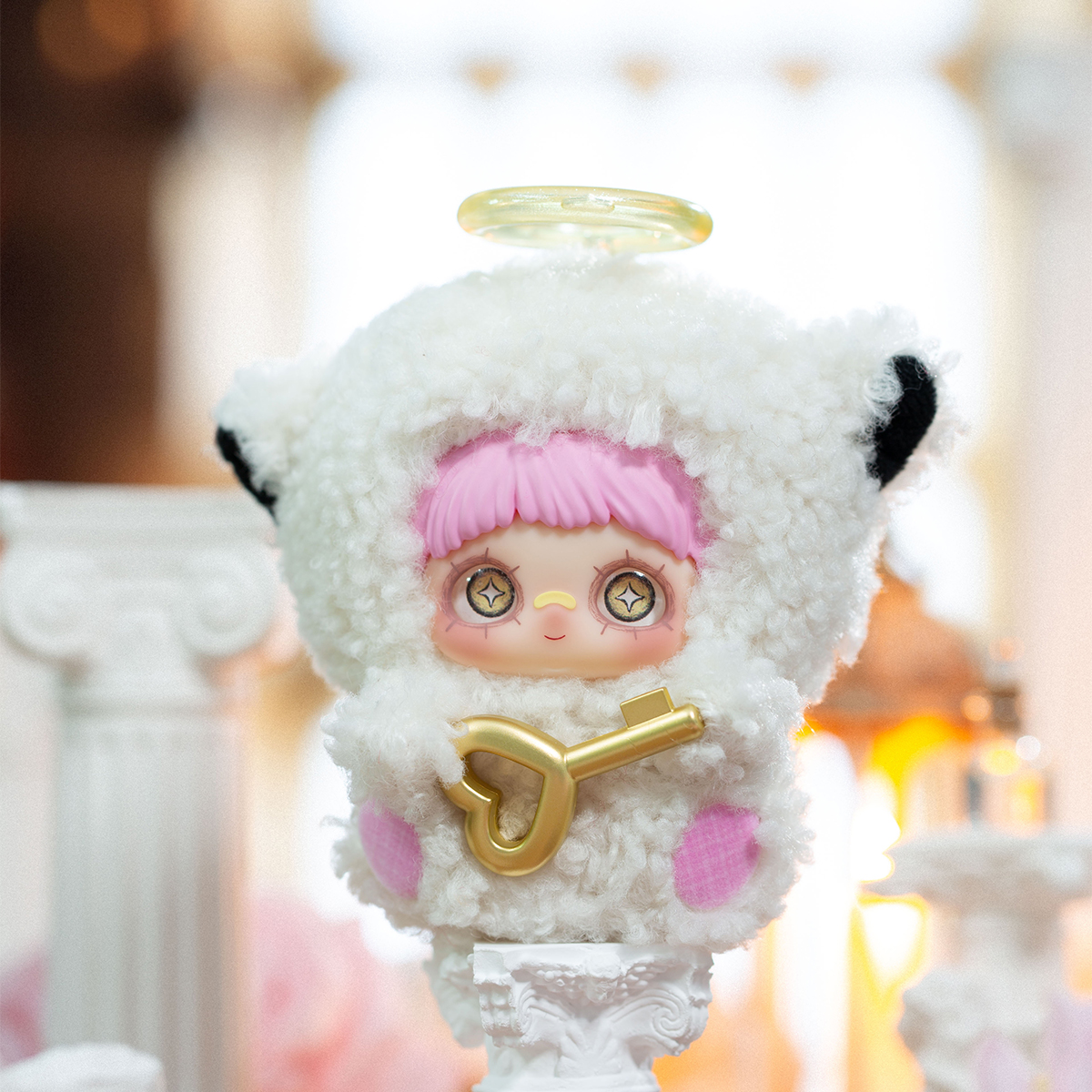 Пушистая фигурка на подвесе POP TOP Hi TOY серии "MayMei" - ЛЮБЛЮ ТЕБЯ (в дисп., в асс.), HC031 3