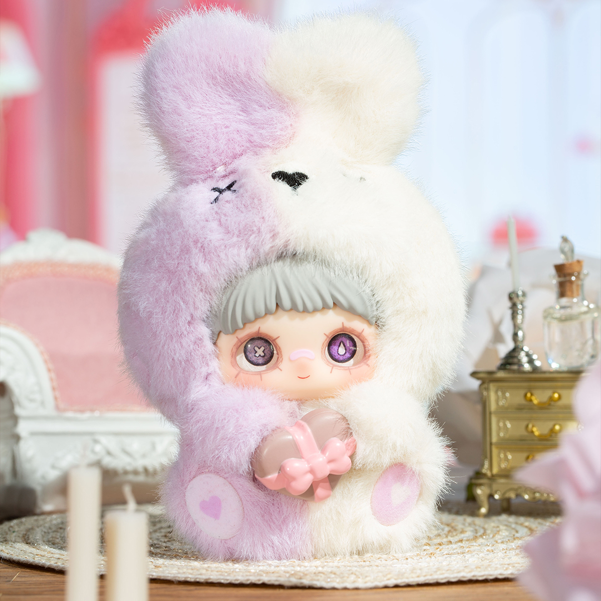 Пушистая фигурка на подвесе POP TOP Hi TOY серии "MayMei" - ЛЮБЛЮ ТЕБЯ (в дисп., в асс.), HC031 4