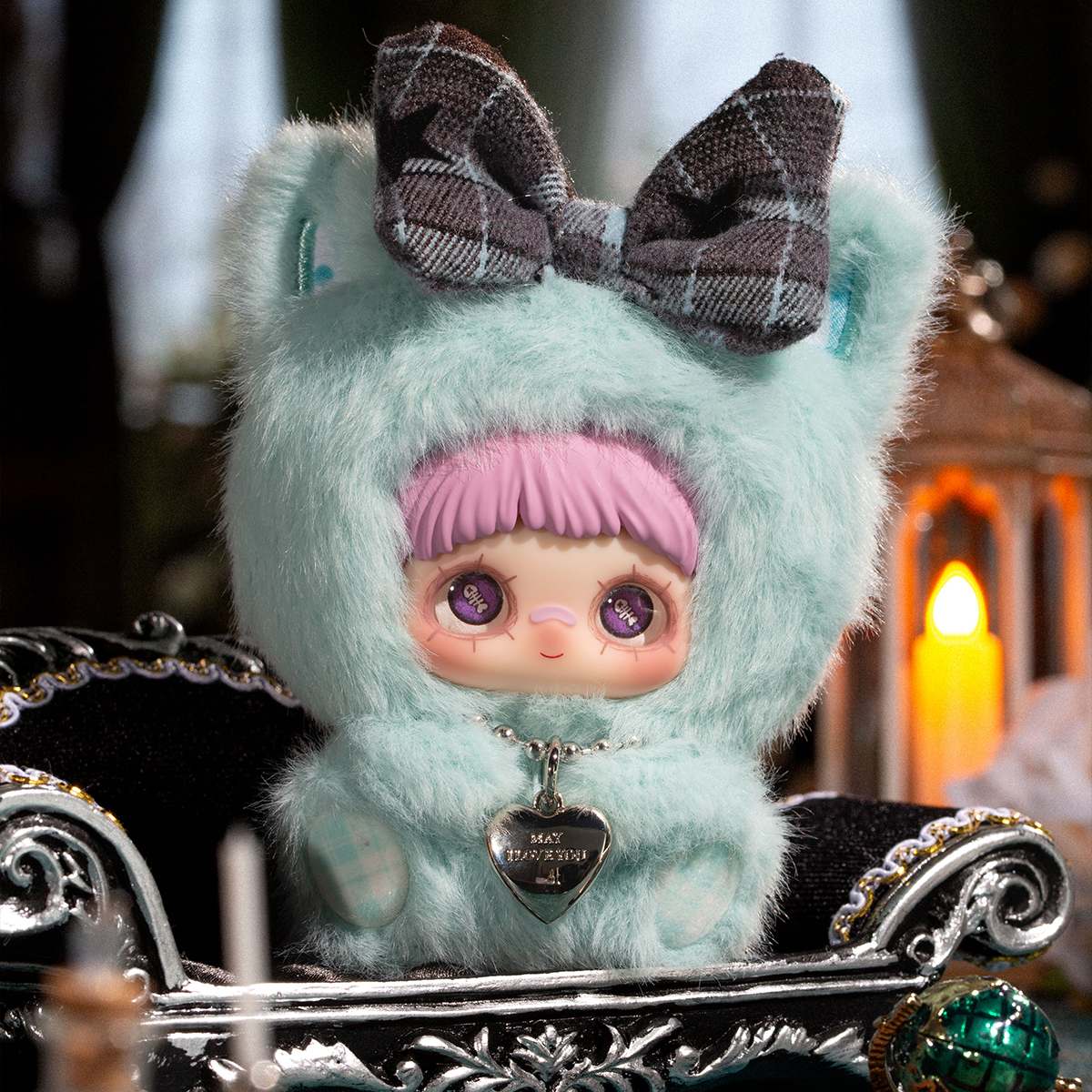 Пушистая фигурка на подвесе POP TOP Hi TOY серии "MayMei" - ЛЮБЛЮ ТЕБЯ (в дисп., в асс.), HC031 8