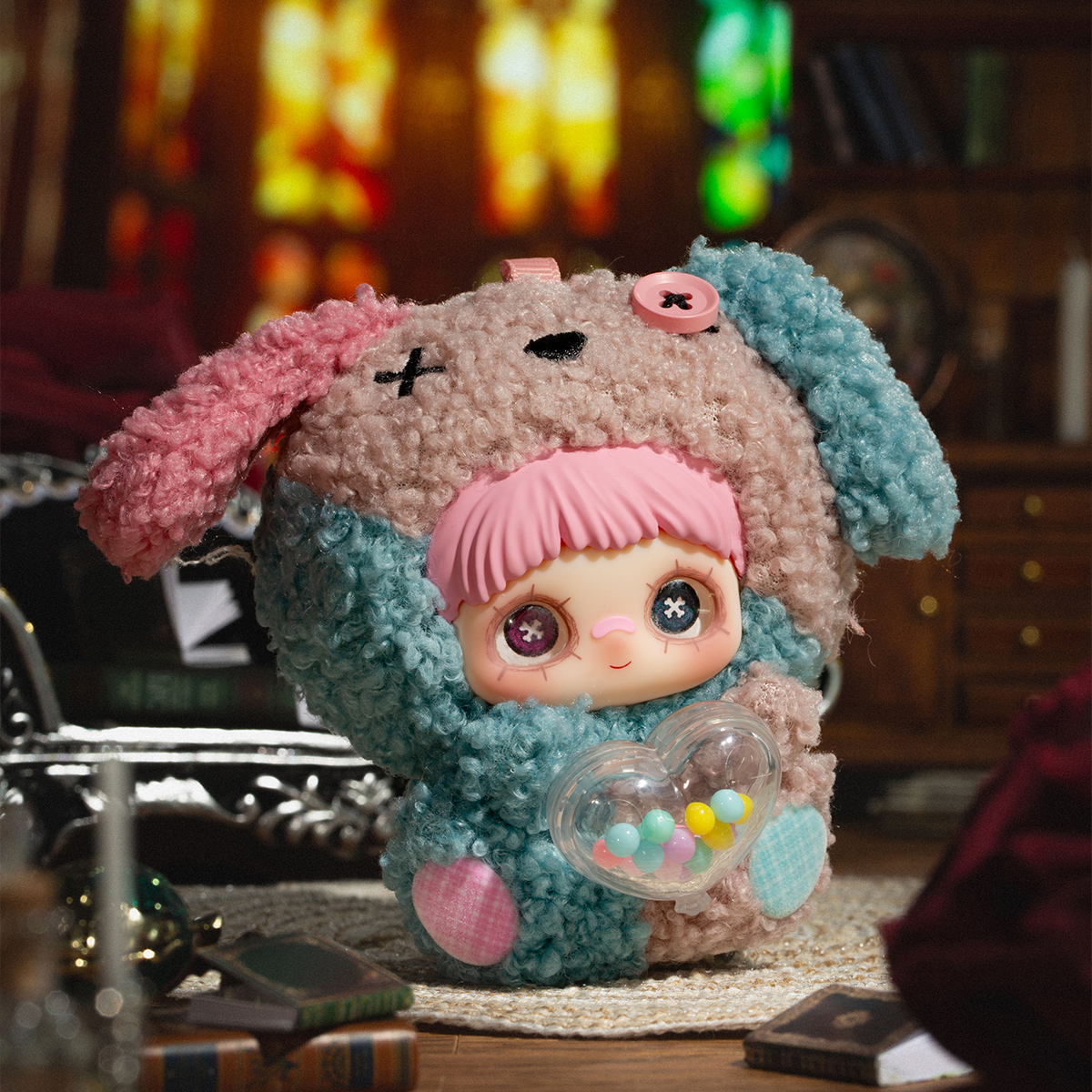 Пушистая фигурка на подвесе POP TOP Hi TOY серии "MayMei" - ЛЮБЛЮ ТЕБЯ (в дисп., в асс.), HC031 9