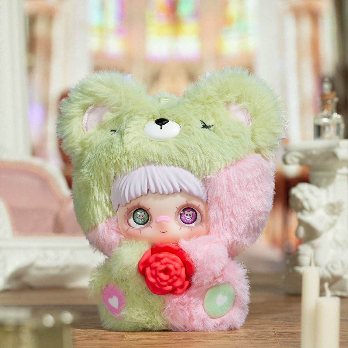 Пушистая фигурка на подвесе POP TOP Hi TOY серии "MayMei" - ЛЮБЛЮ ТЕБЯ (в дисп., в асс.), HC031 11