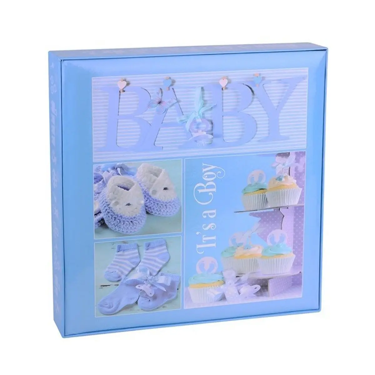 Фотоальбом EVG 20sheets Baby collage Blue w/box (UA) 2