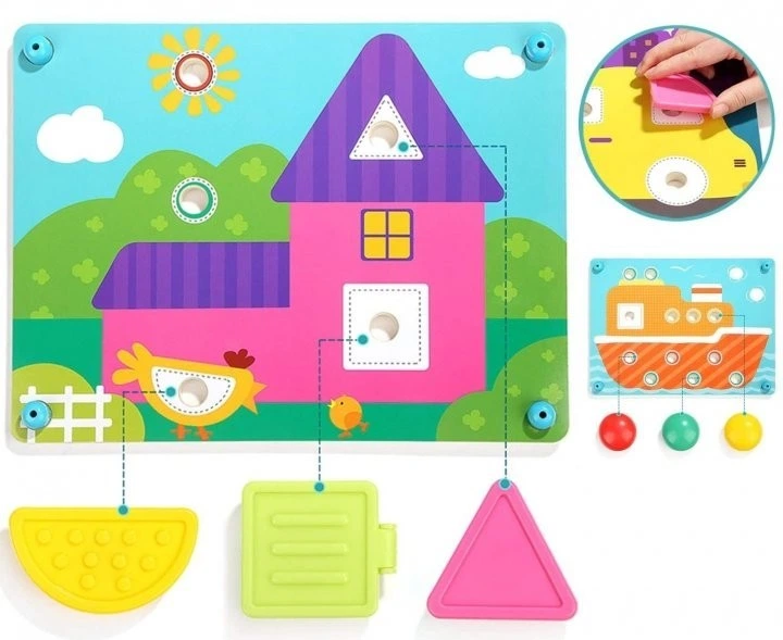 Головоломка-пазл 8 в 1 с кнопками, ТМ "Top Bright", 130895 3