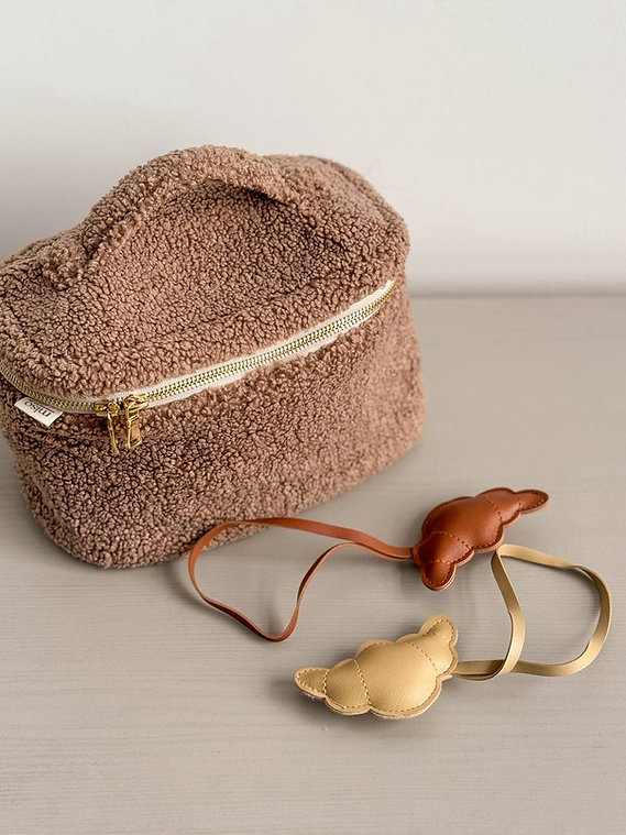 Брелок-підвіска коричневий круасан, BR01 4