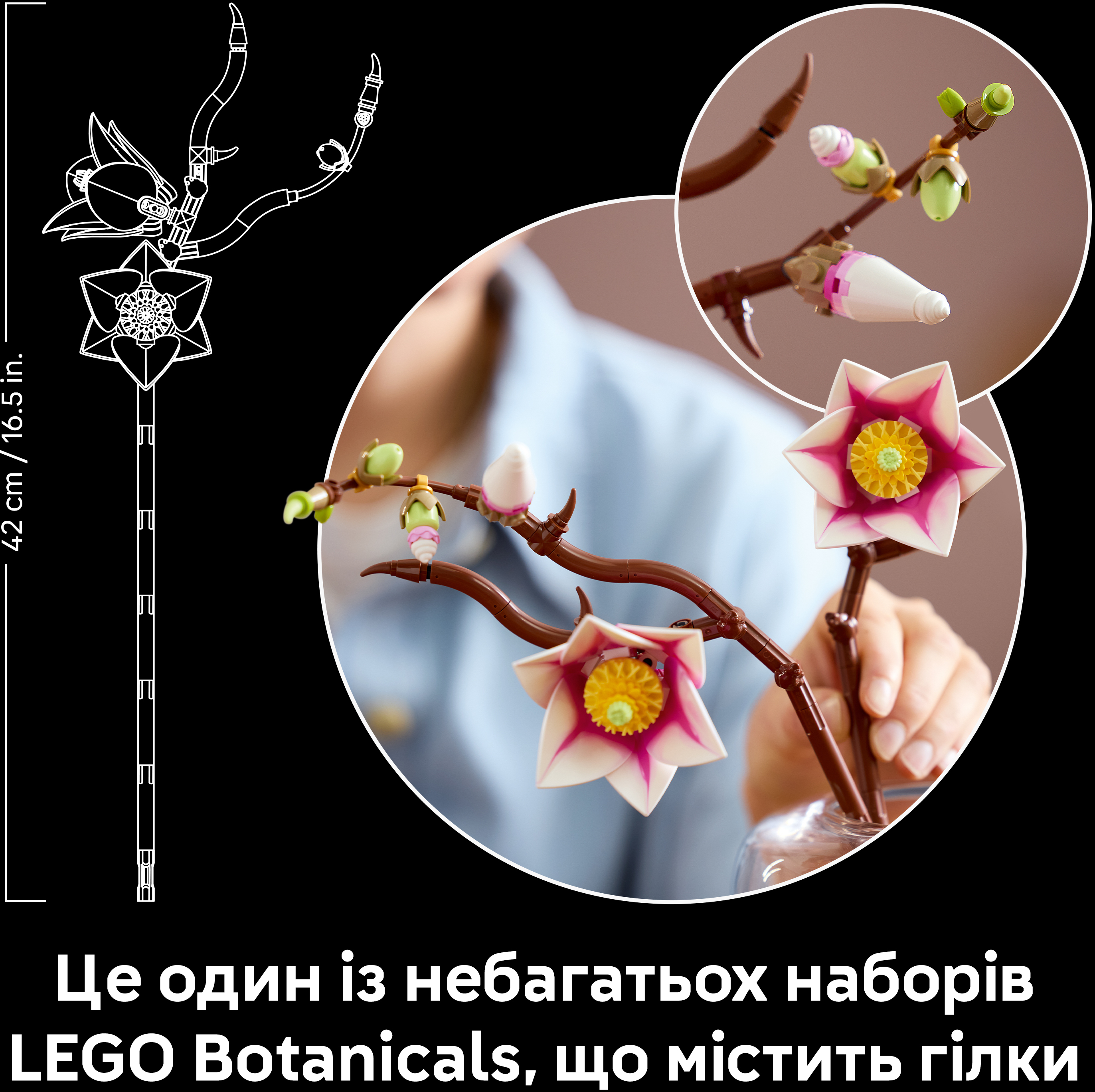 Конструктор Lego Botanicals "Ветви магнолии", 11510 6