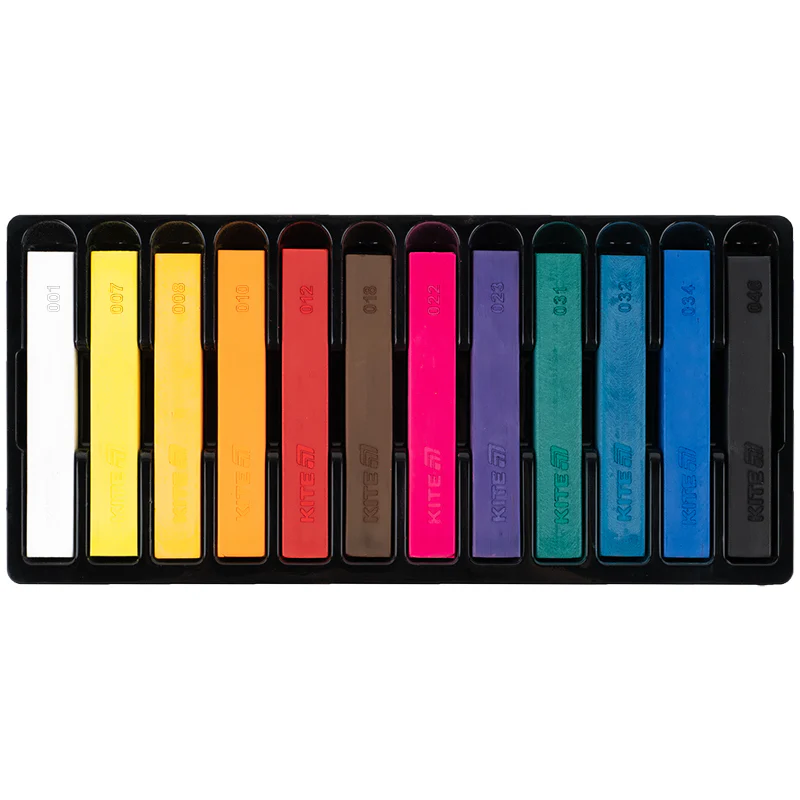 Пастель сухая, 12 цветов Creative, К-201-12 2