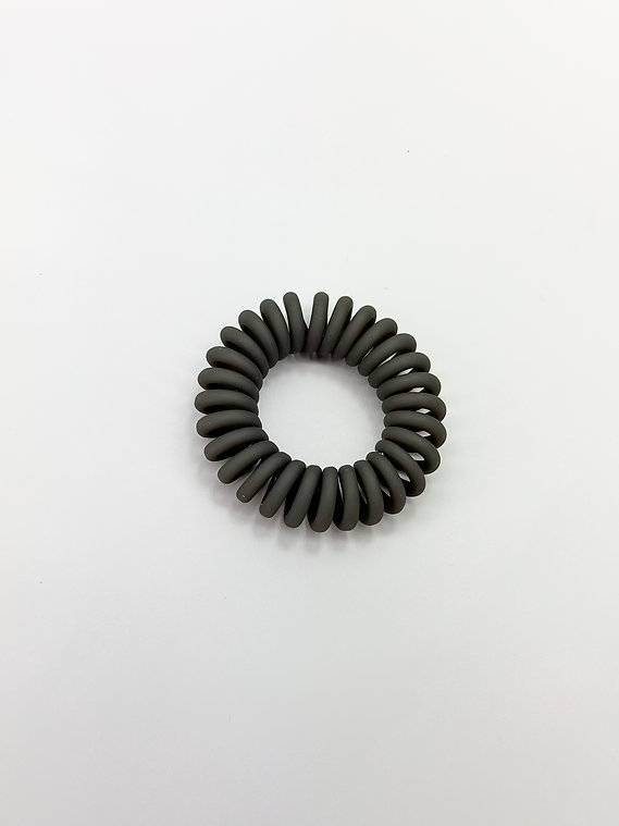 Резинка пружинка коричнева 5 см матова, PR11 1