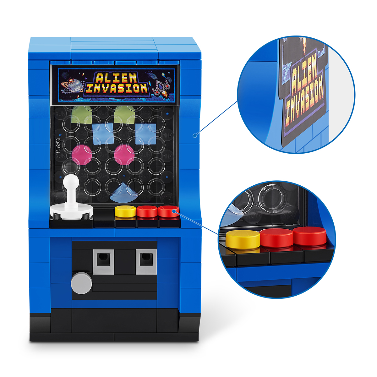Конструктор в капсулі MAX серії "Retro" S1 – Ігровий Аркадний Автомат, 83185BGQ8 1