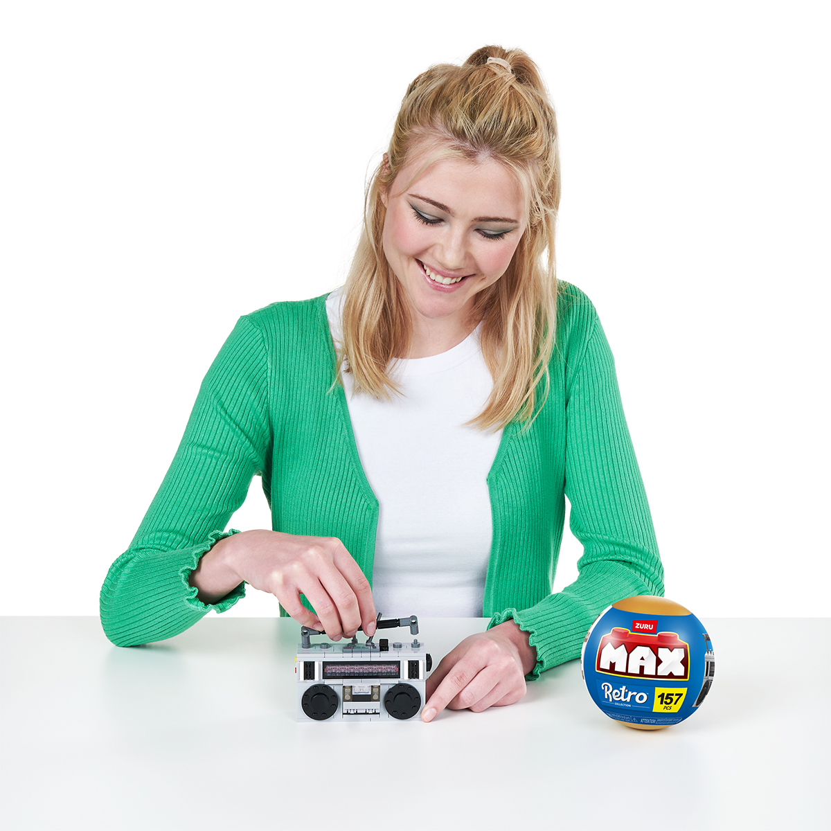 Конструктор в капсуле MAX серии "Retro" S1 – Кассетный Магнитофон, 83185DGQ8 5