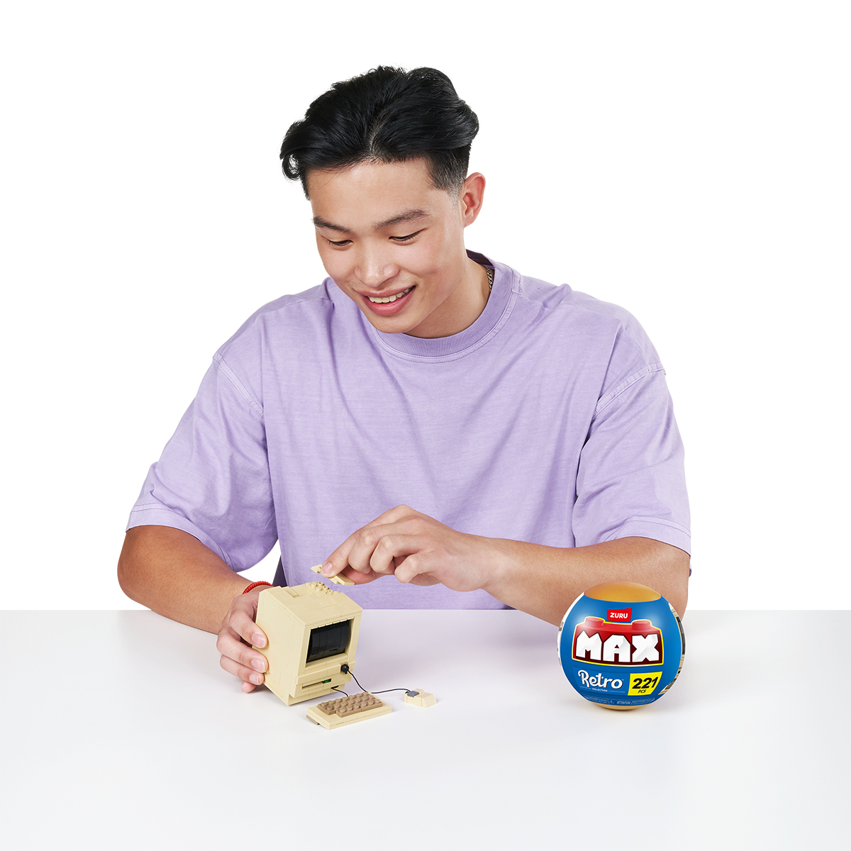 Конструктор в капсуле MAX серии "Retro" S1 – Компьютер Макинтош, 83185АGQ8 5