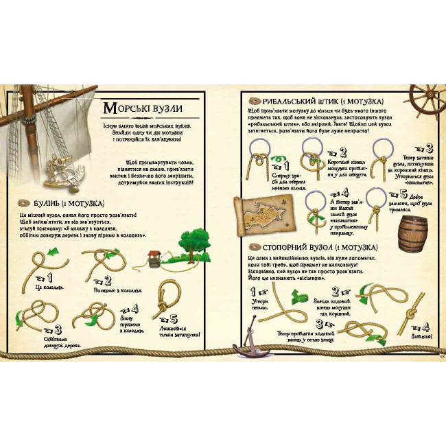 Книга "Лекрьо М., Ґалле С., Ру де Люз К. Boys’ Book. Підручник відважного мандрівника" (у) (3738) 8