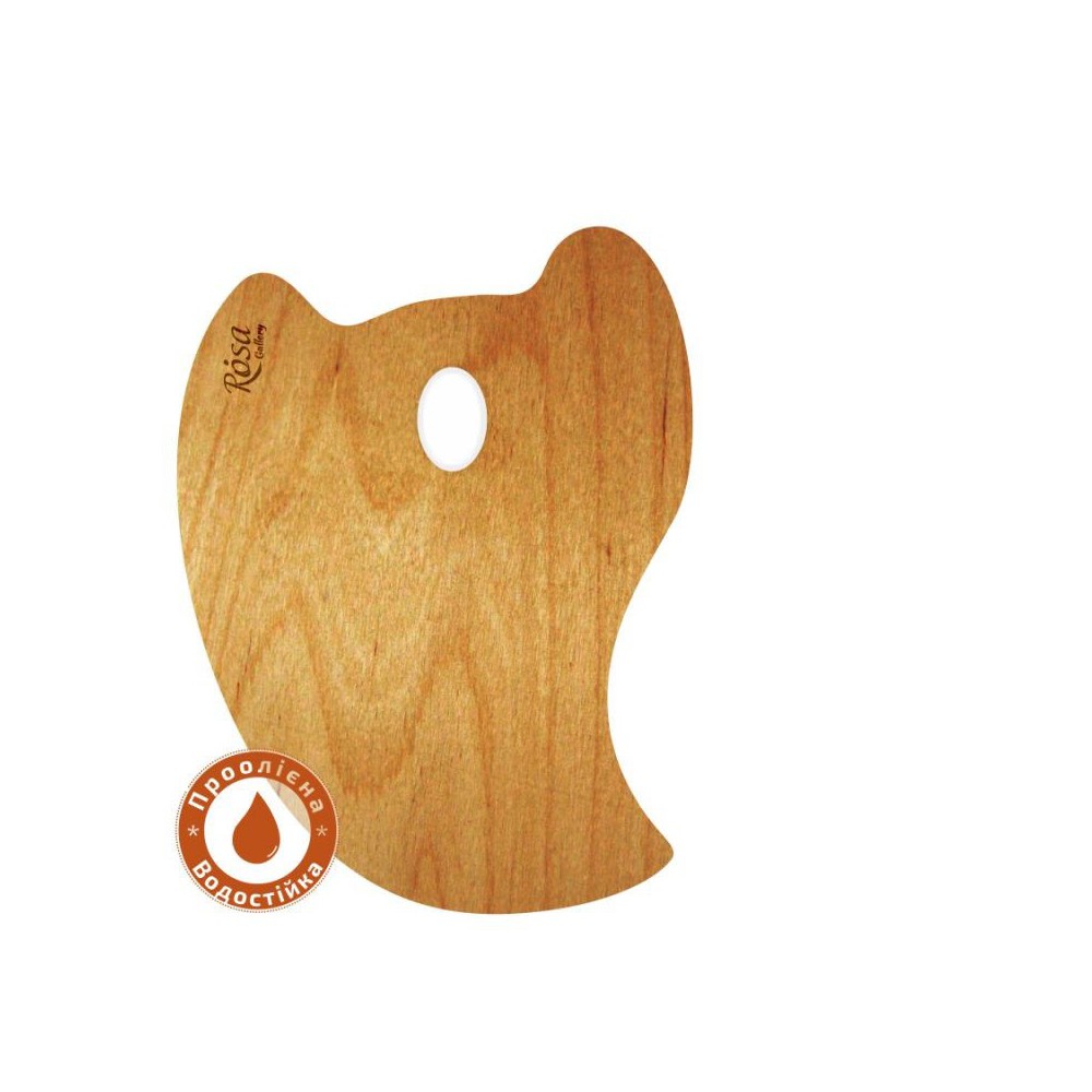 Outlet Палітра дерев’яна, перчикоподібна, промаслена МОДЕРН, 30*40 см, ROSA/845573