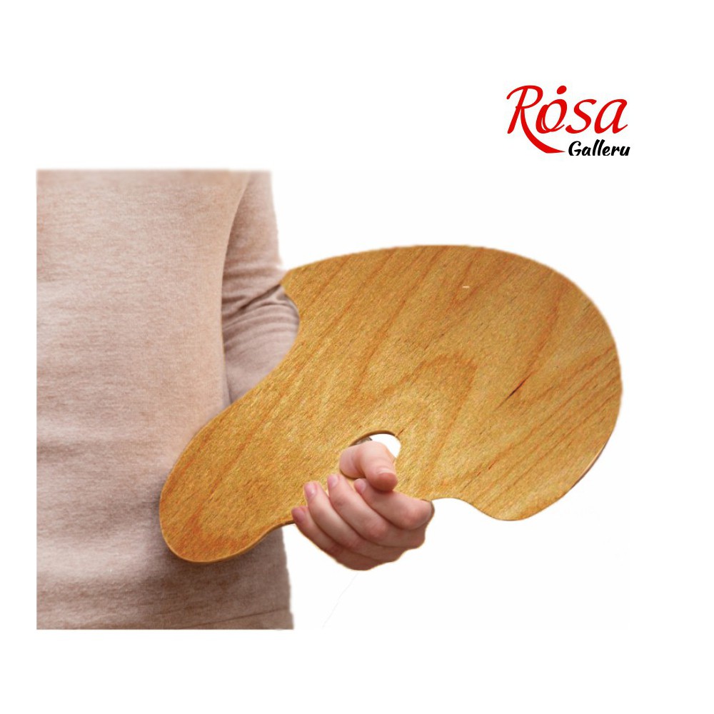 Outlet Палітра дерев’яна, перчикоподібна, промаслена МОДЕРН, 30*40 см, ROSA/845573 1