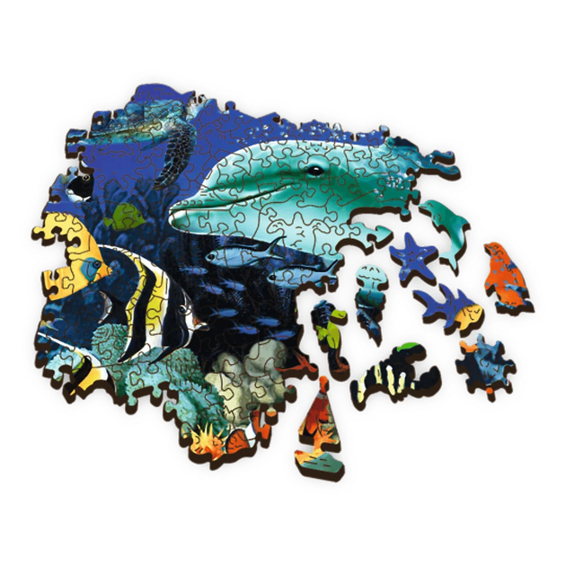 Пазл "501" - Морське життя/Дерев’яні пазли, Trefl, 20153 2