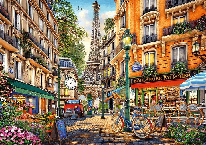 Пазл "2000" - Полдень в Париже, Trefl, 27121 1