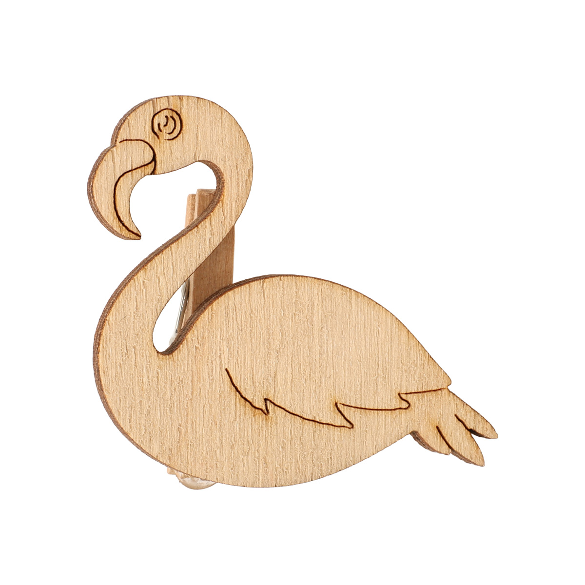 Прищепка декоративная "Фламинго", 000759 ArtBober