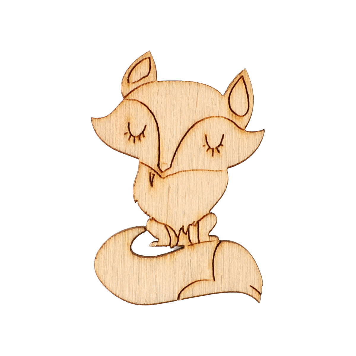 Прищепка декоративная "Лисичка 2", 000767 ArtBober